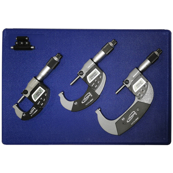 Igaging 0-3" iP65 Electronic Digital Micrometer Set - 35-065-313 35-065-313